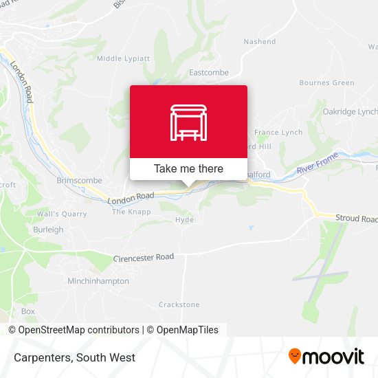 Carpenters map