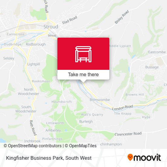 Kingfisher Business Park map