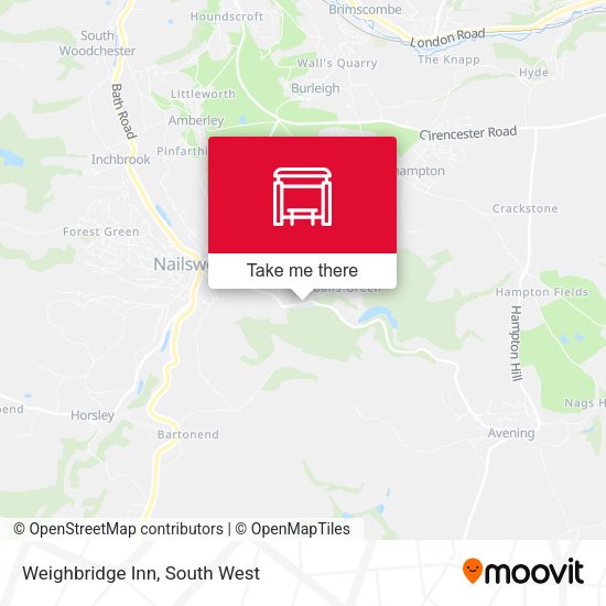 Weighbridge Inn map