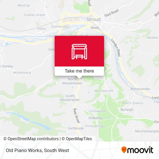 Old Piano Works map