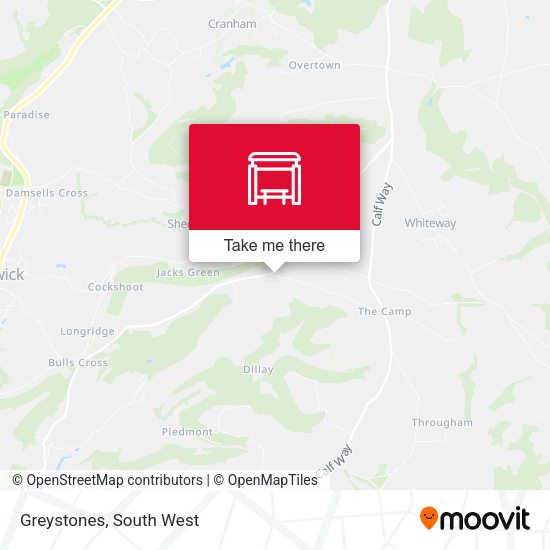 Greystones map