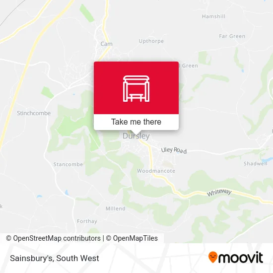 Sainsbury's map