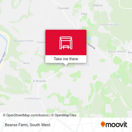 Bearse Farm map