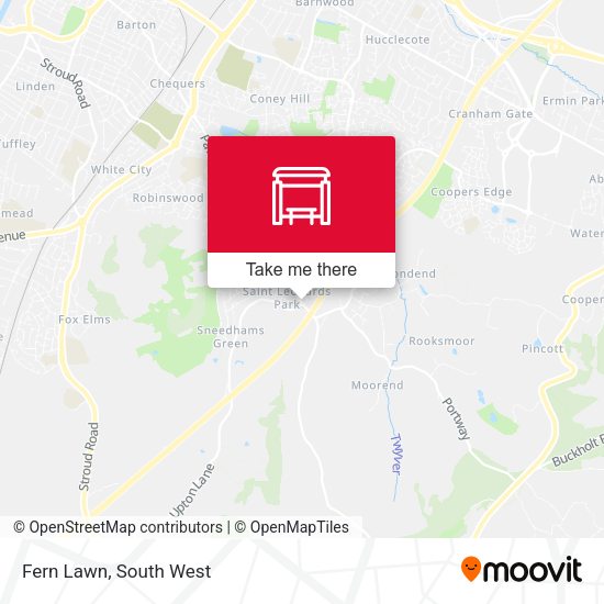 Fern Lawn map