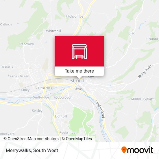 Merrywalks map