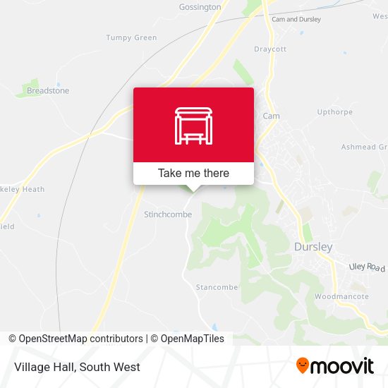 Village Hall map