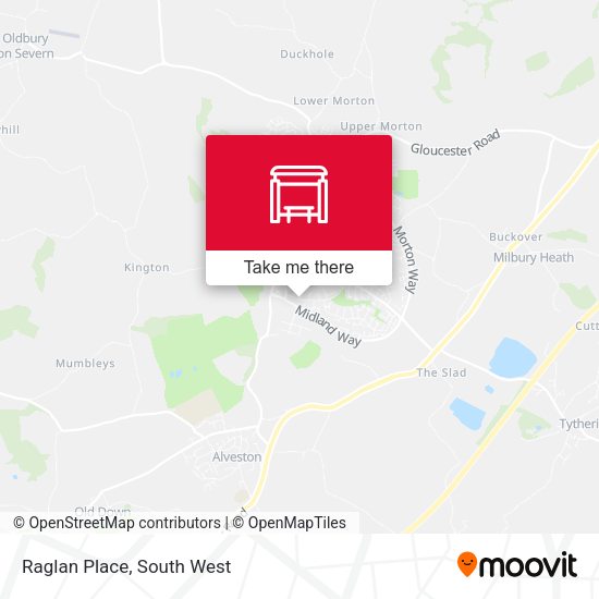 Raglan Place map
