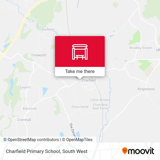 Charfield Primary School map