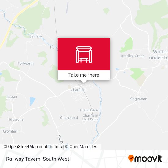 Railway Tavern map