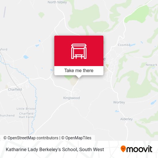 Katharine Lady Berkeley's School map