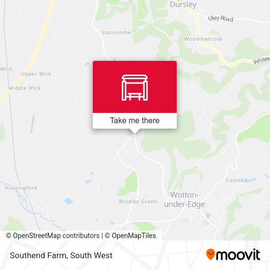 Southend Farm map