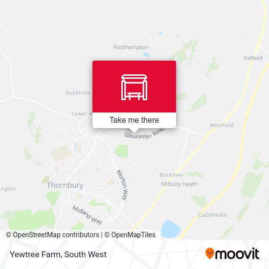 Yewtree Farm map
