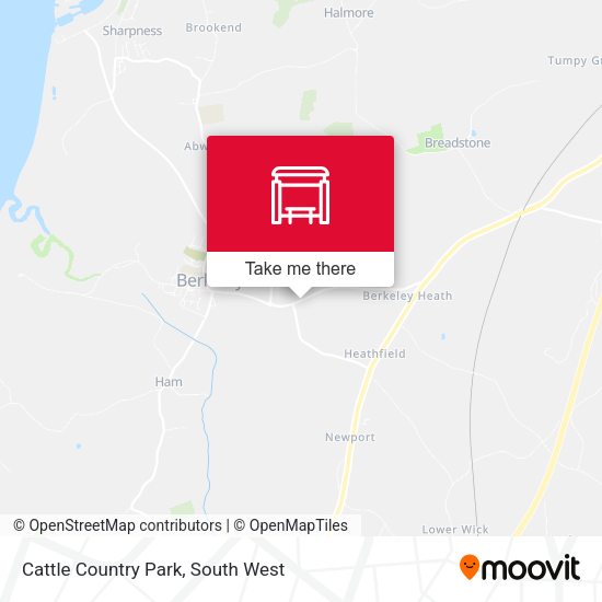 Cattle Country Park map