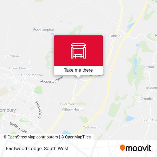 Eastwood Lodge map