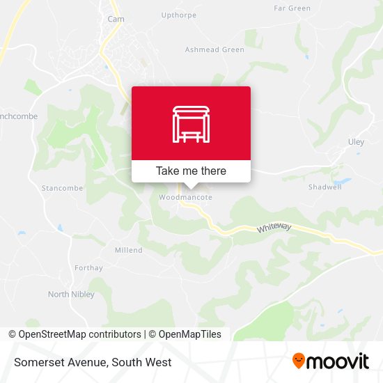 Somerset Avenue map