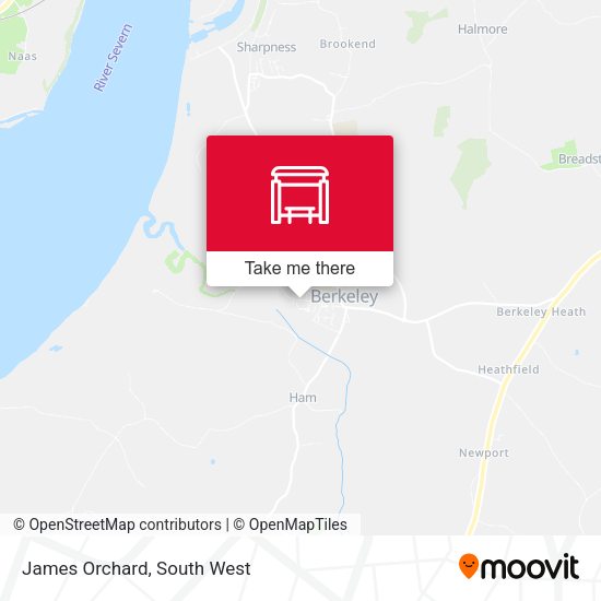 James Orchard map