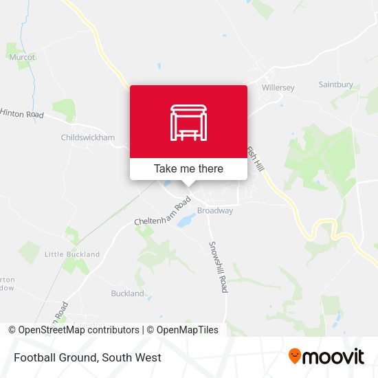 Football Ground map