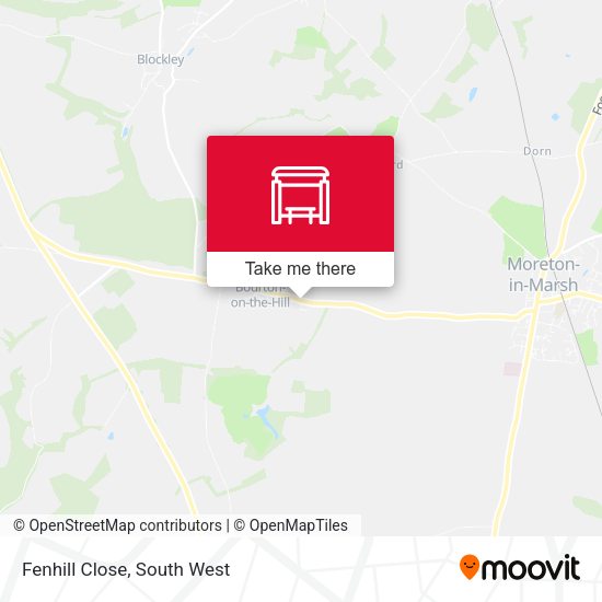 Fenhill Close map