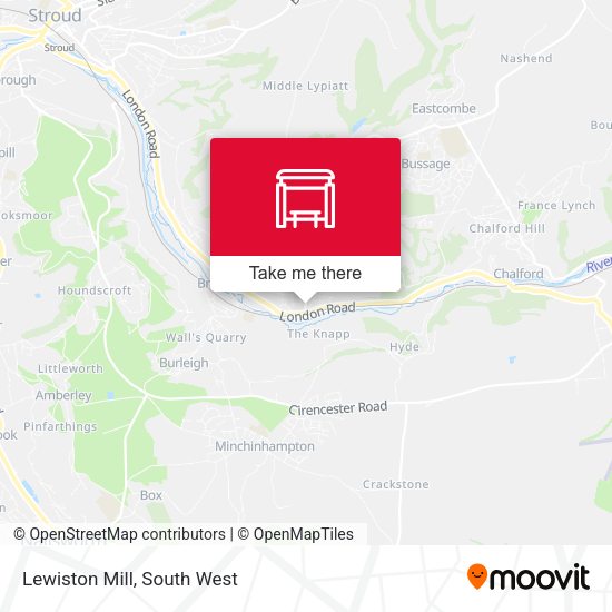 Lewiston Mill map