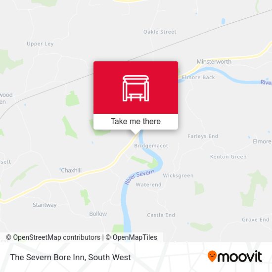 The Severn Bore Inn map