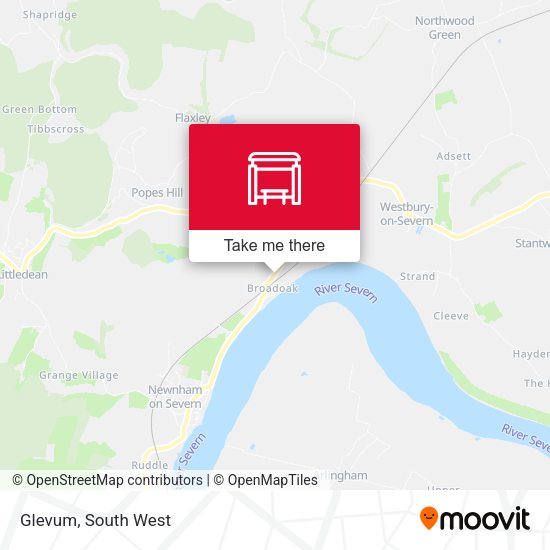 Glevum map