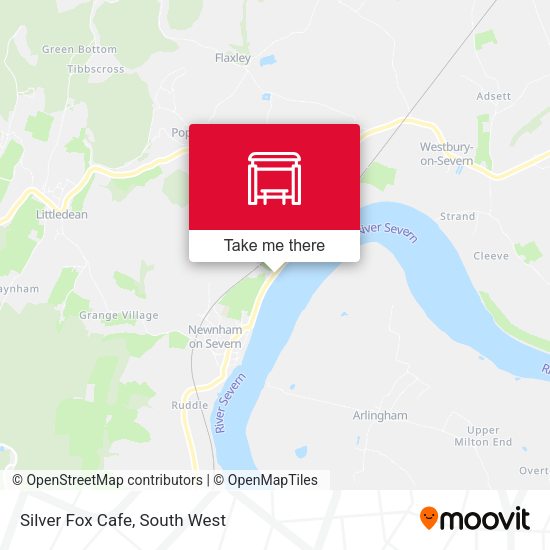 Silver Fox Cafe map