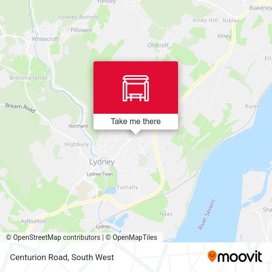 Centurion Road map