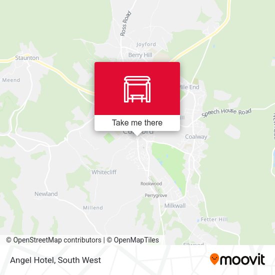 Angel Hotel map