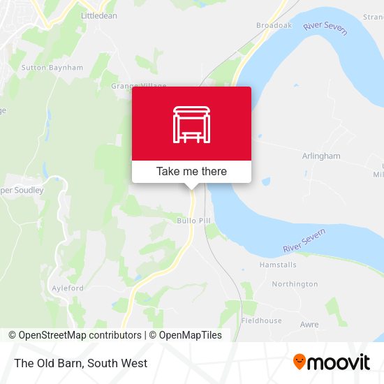 The Old Barn map