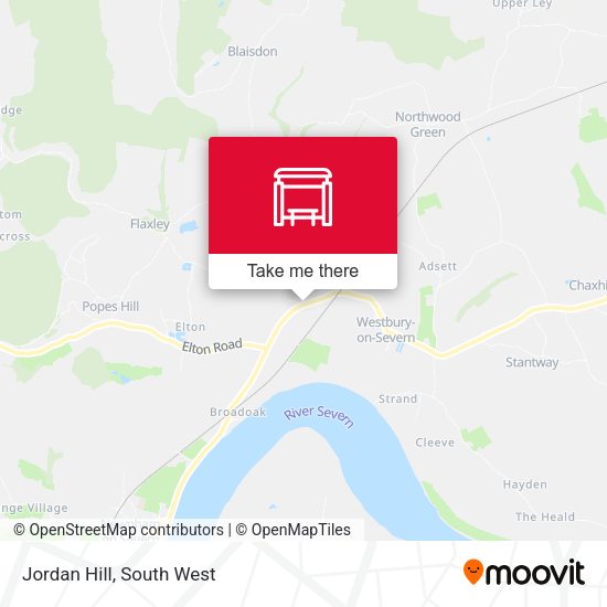 Jordan Hill map