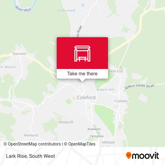 Lark Rise map