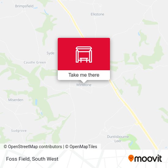 Foss Field map