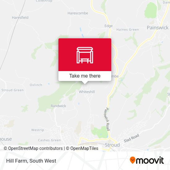 Hill Farm map