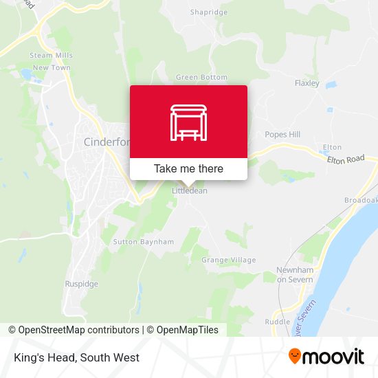 King's Head map