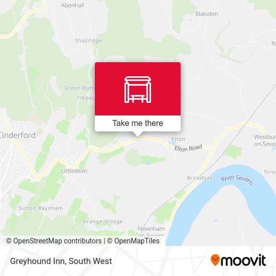 Greyhound Inn map