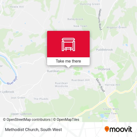 Methodist Church map