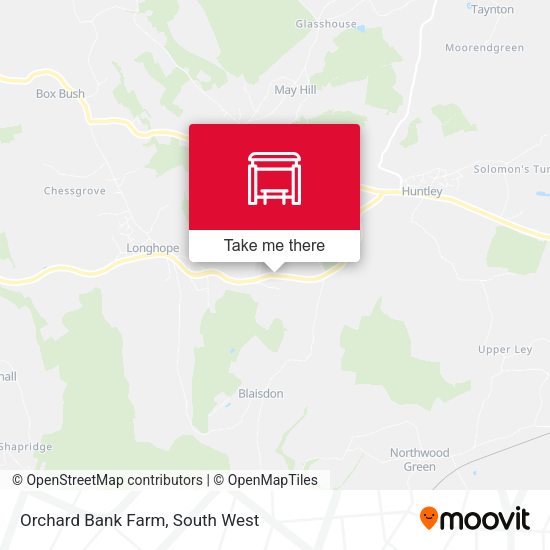Orchard Bank Farm map