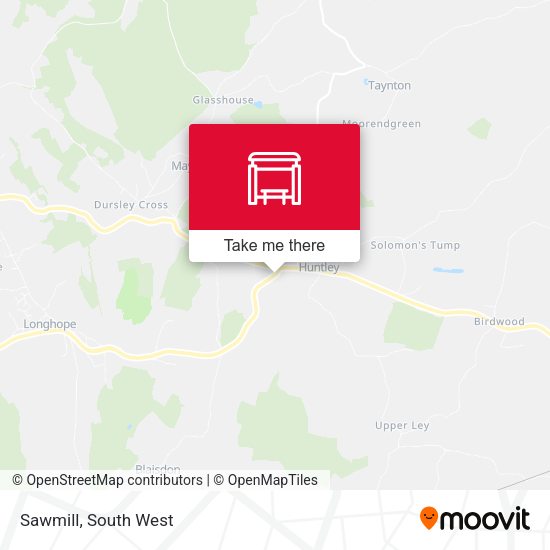 Sawmill map