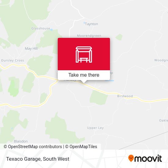 Texaco Garage map