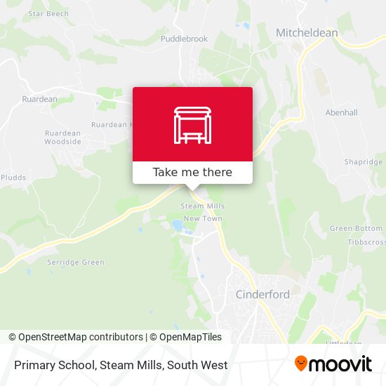 Primary School, Steam Mills map