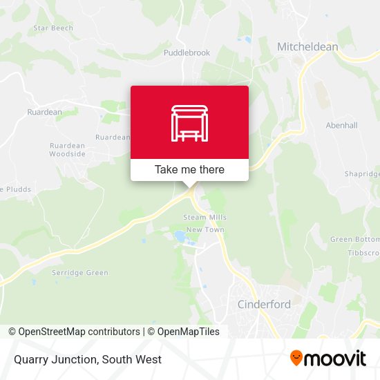 Quarry Junction map