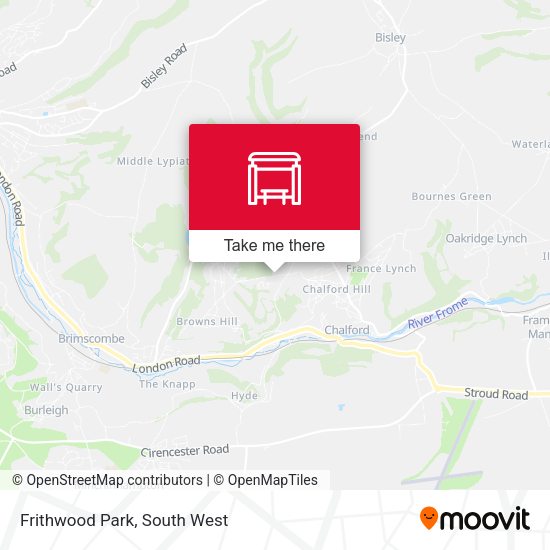 Frithwood Park map