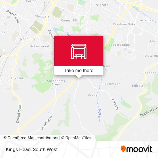 Kings Head map