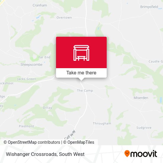 Wishanger Crossroads map