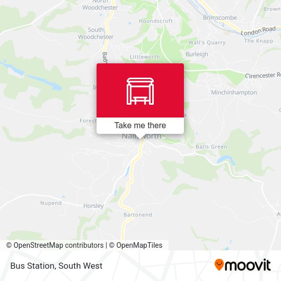 Bus Station map