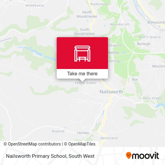 Nailsworth Primary School map