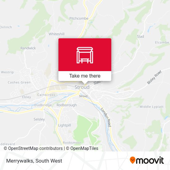 Merrywalks map