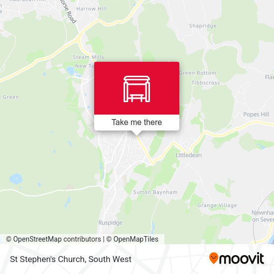 St Stephen's Church map