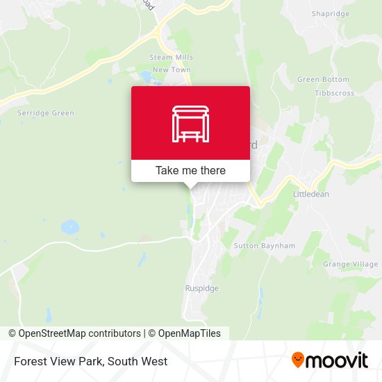 Forest View Park map