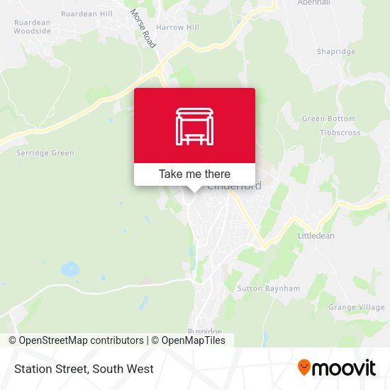Station Street map